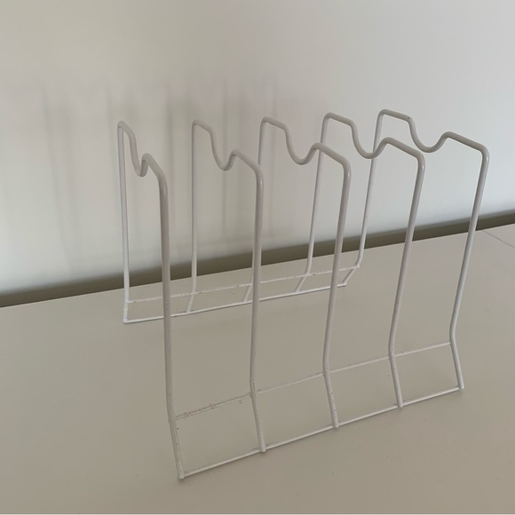 The Container Store Kitchen Container Store Wire 4 Lid Rack In